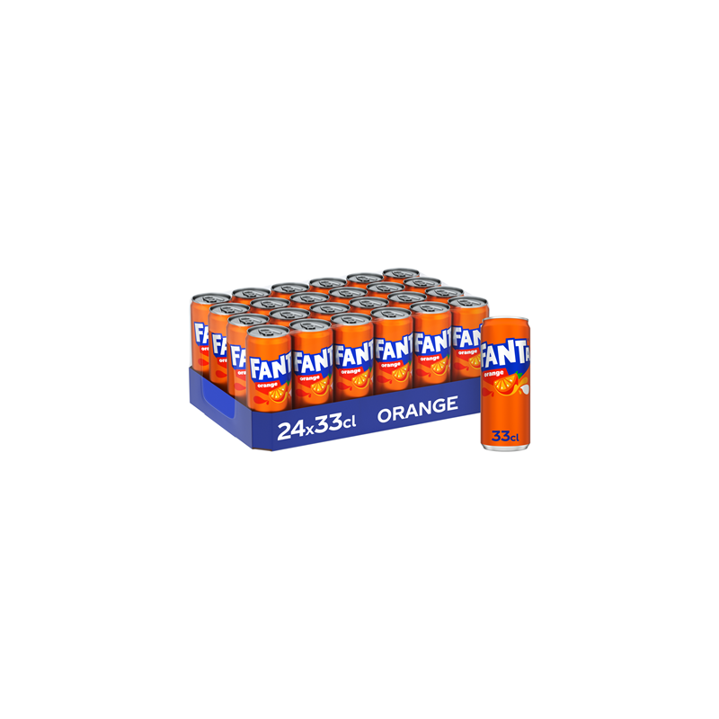 Pack de 6 canettes de Fanta Orange